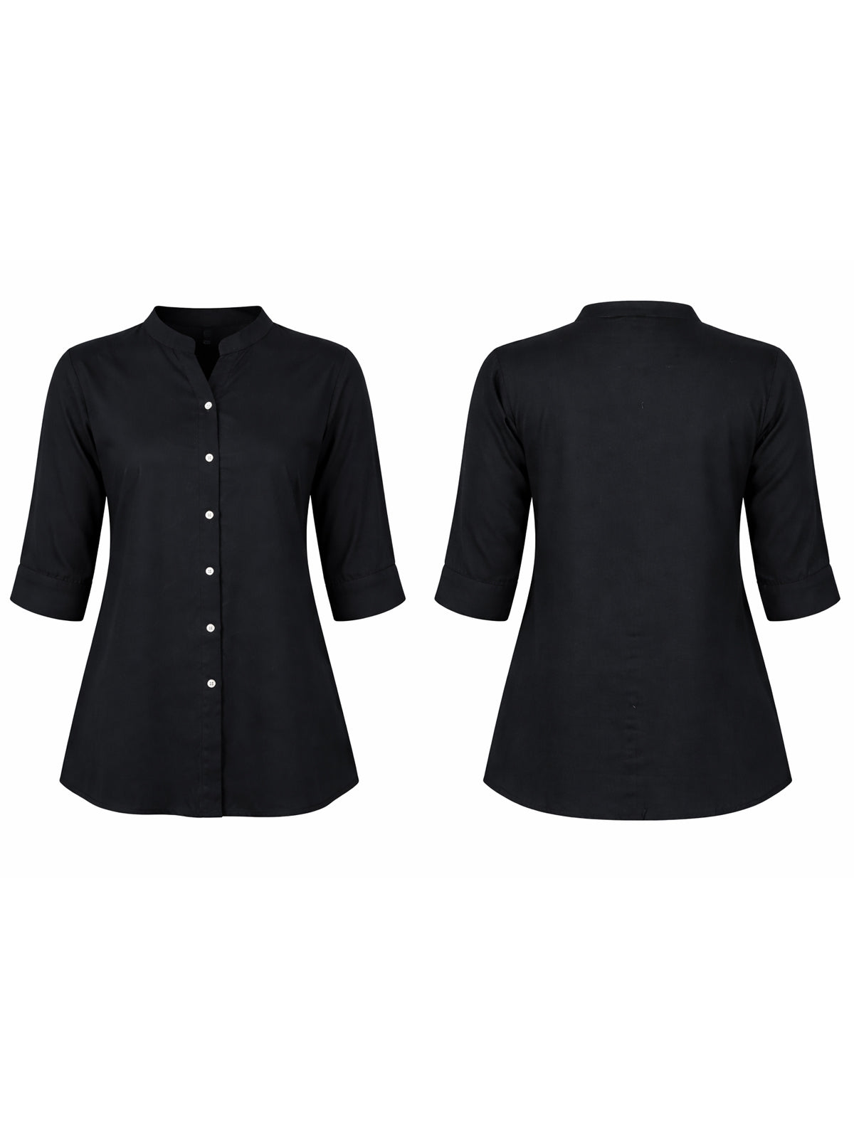 Black Viscose Shirts