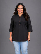 Black Everyday Cotton tops