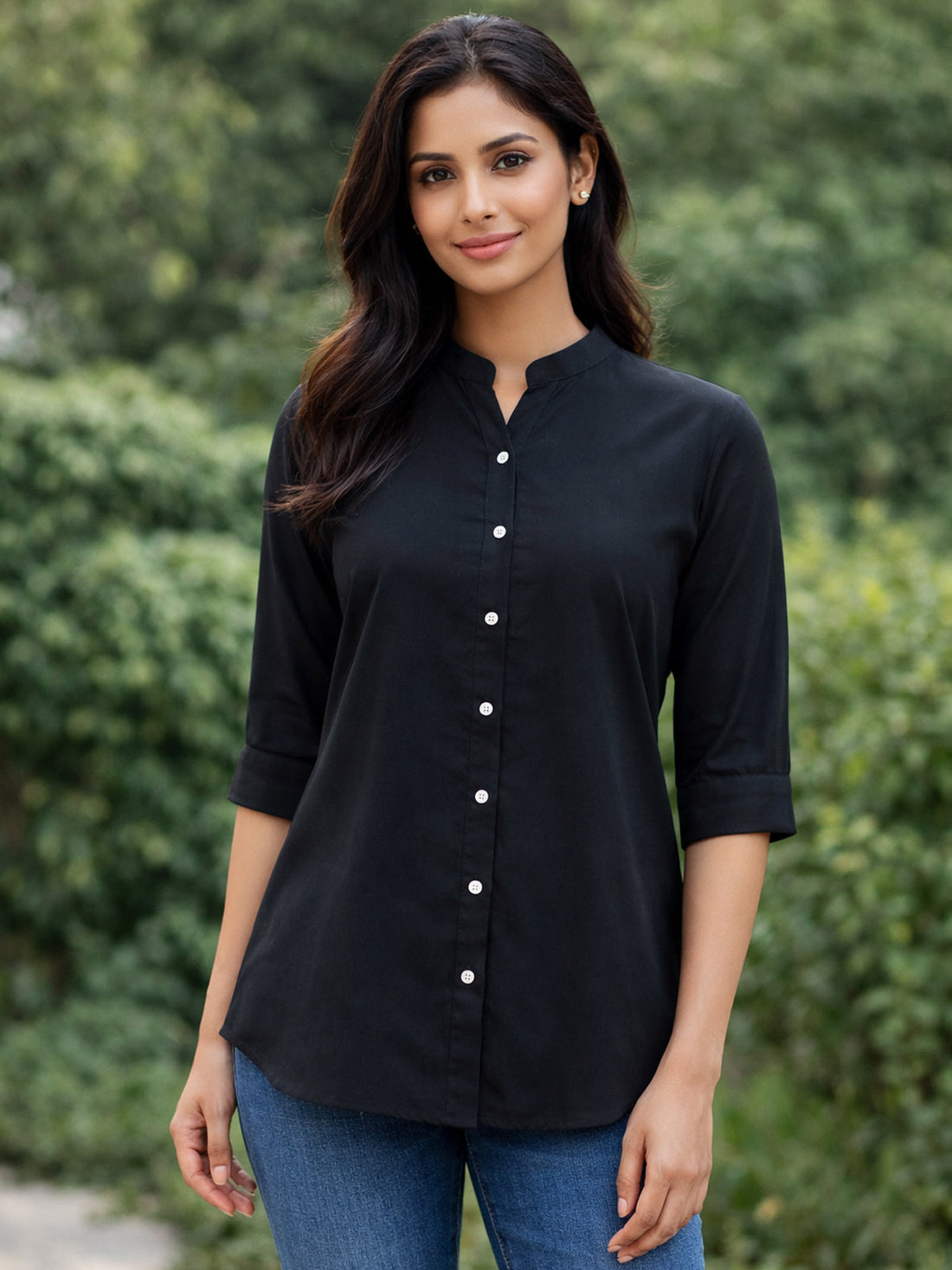 Black & Wine Viscose Regular Fit Shirts Combo