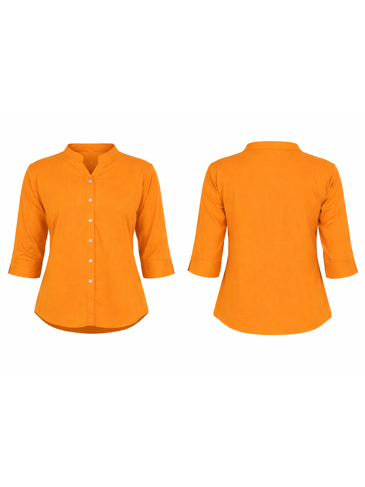 Mustard Viscose Shirts