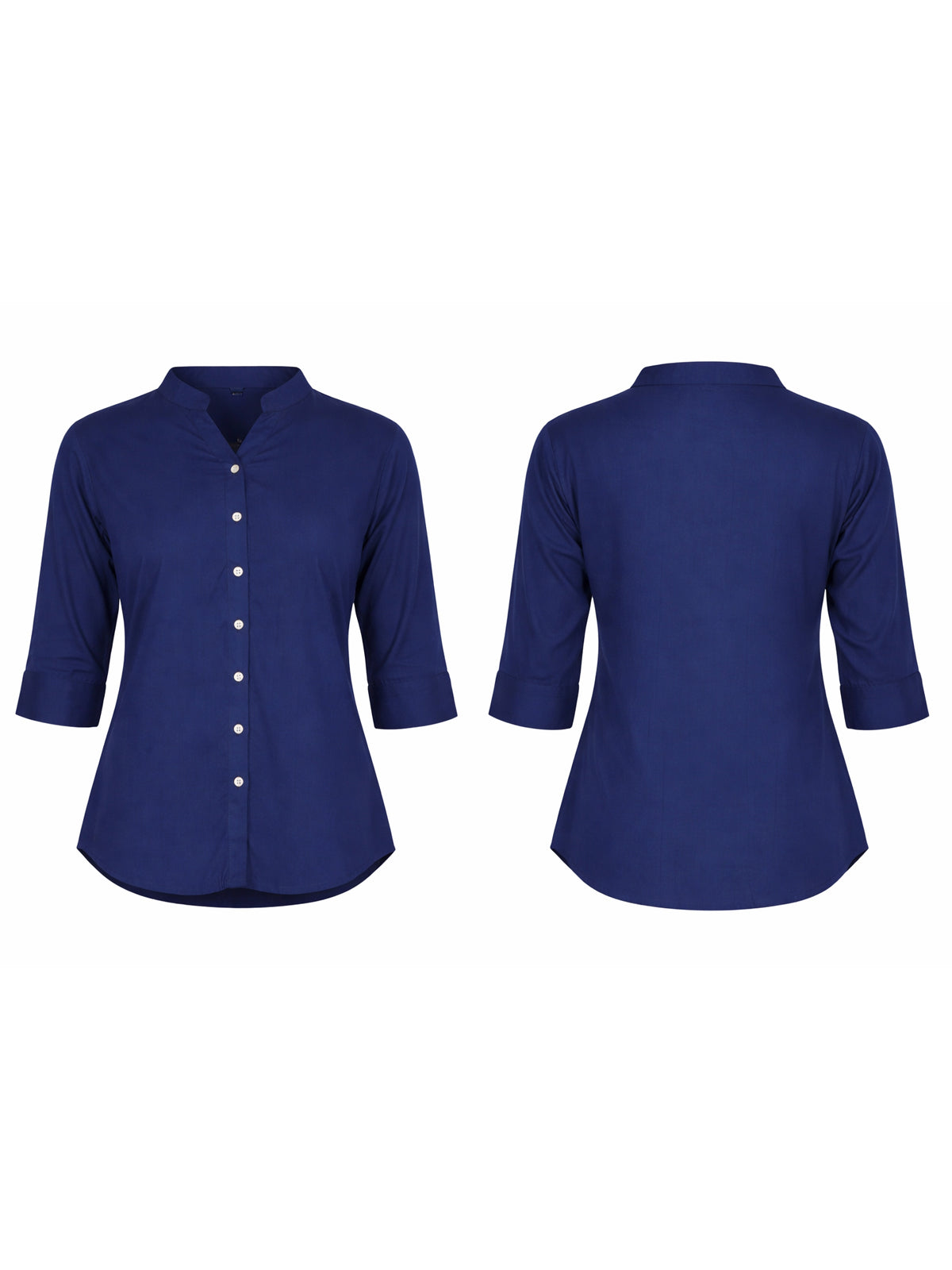 NavyBlue Viscose Shirts