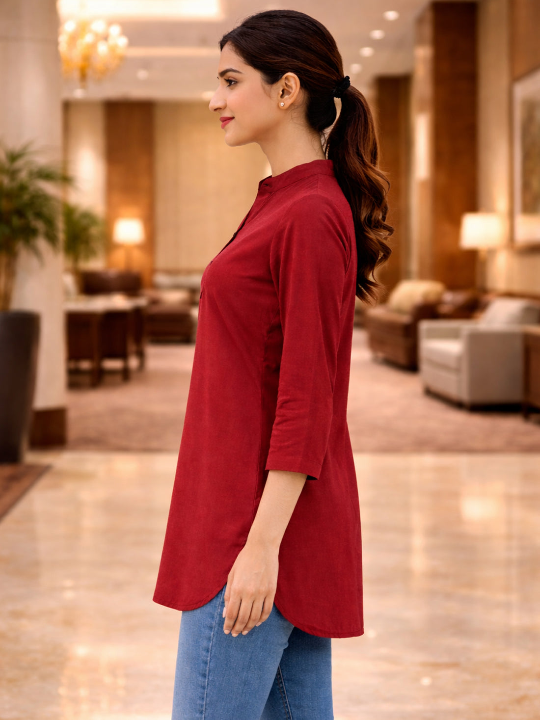 Wine Everyday Cotton Tops