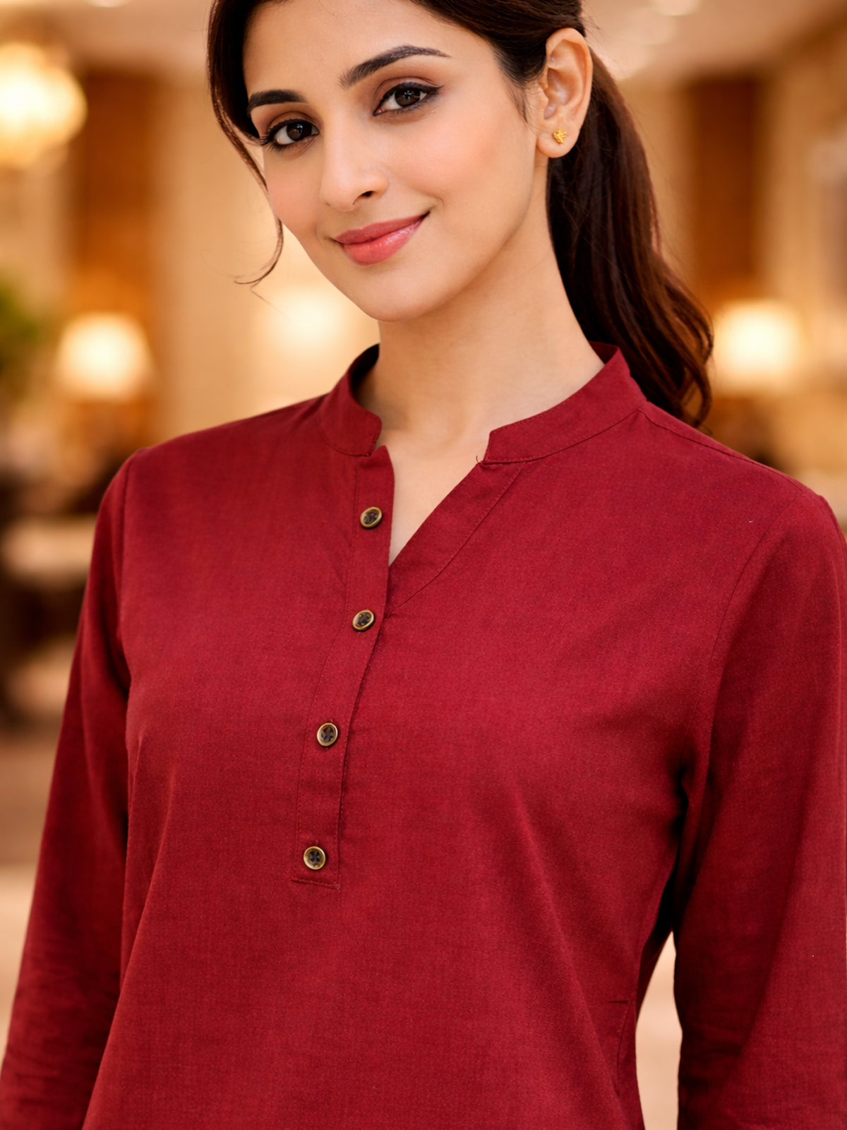 Wine Everyday Cotton Tops
