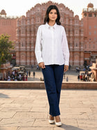 White Airy Linen Shirt