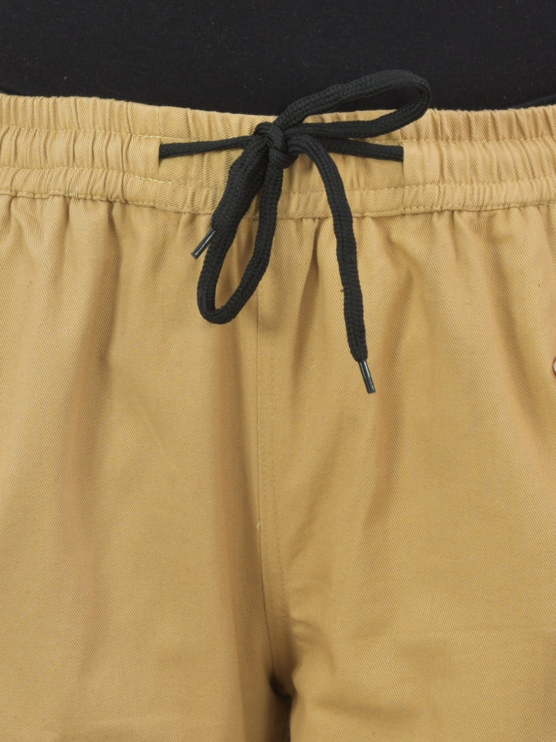 Khaki 5 Pocket Twill Straight Cargo Pant