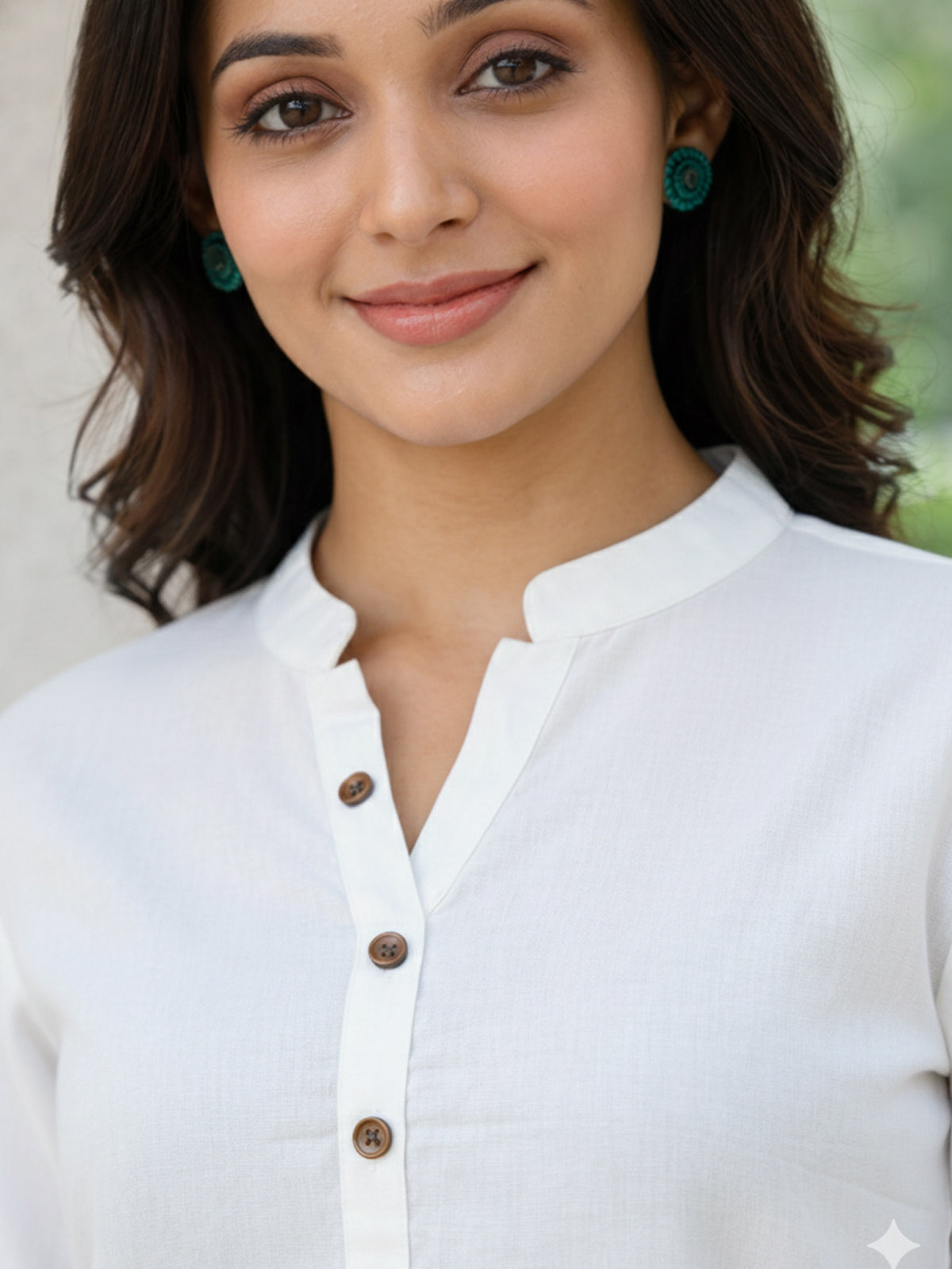 White Everyday Cotton Tops