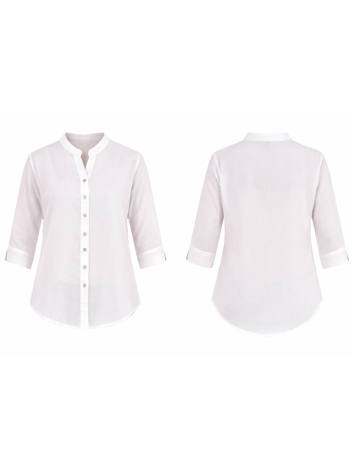 White Viscose Shirts