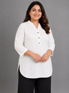 White Everyday Cotton tops
