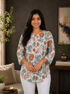 Cotton Printed Round Neck Shirts CM-002