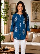 Cotton Printed Round Neck Shirts CM-020