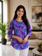 Cotton Printed Round Neck Shirts CM-026