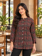 Cotton Printed Round Neck Shirts CM-033