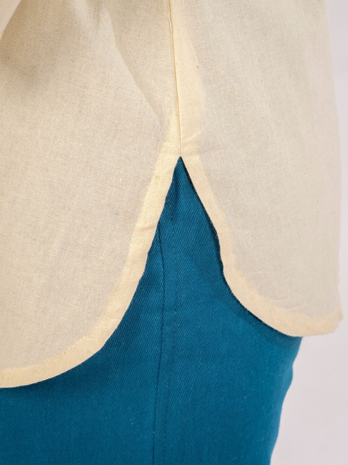 Cream Cotton Comfort Tops
