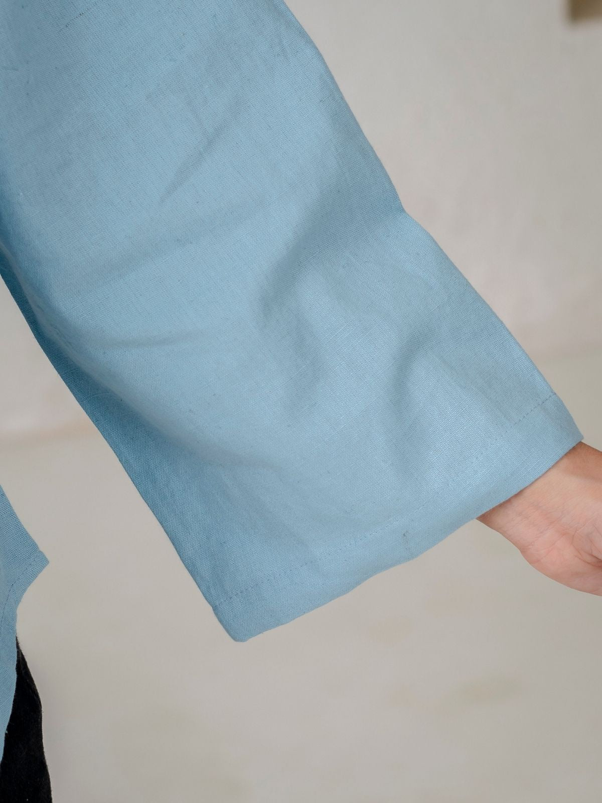 Firozi Cotton bell Sleeves Shirts