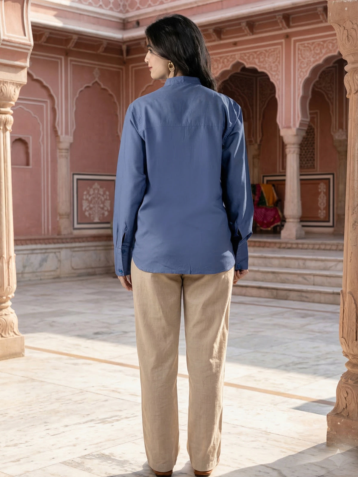 Grey Elite Viscose Shirt