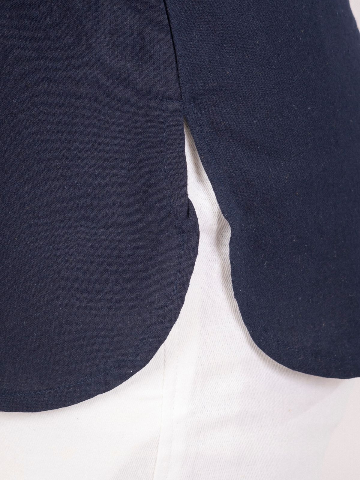 NavyBlue Cotton Comfort Tops