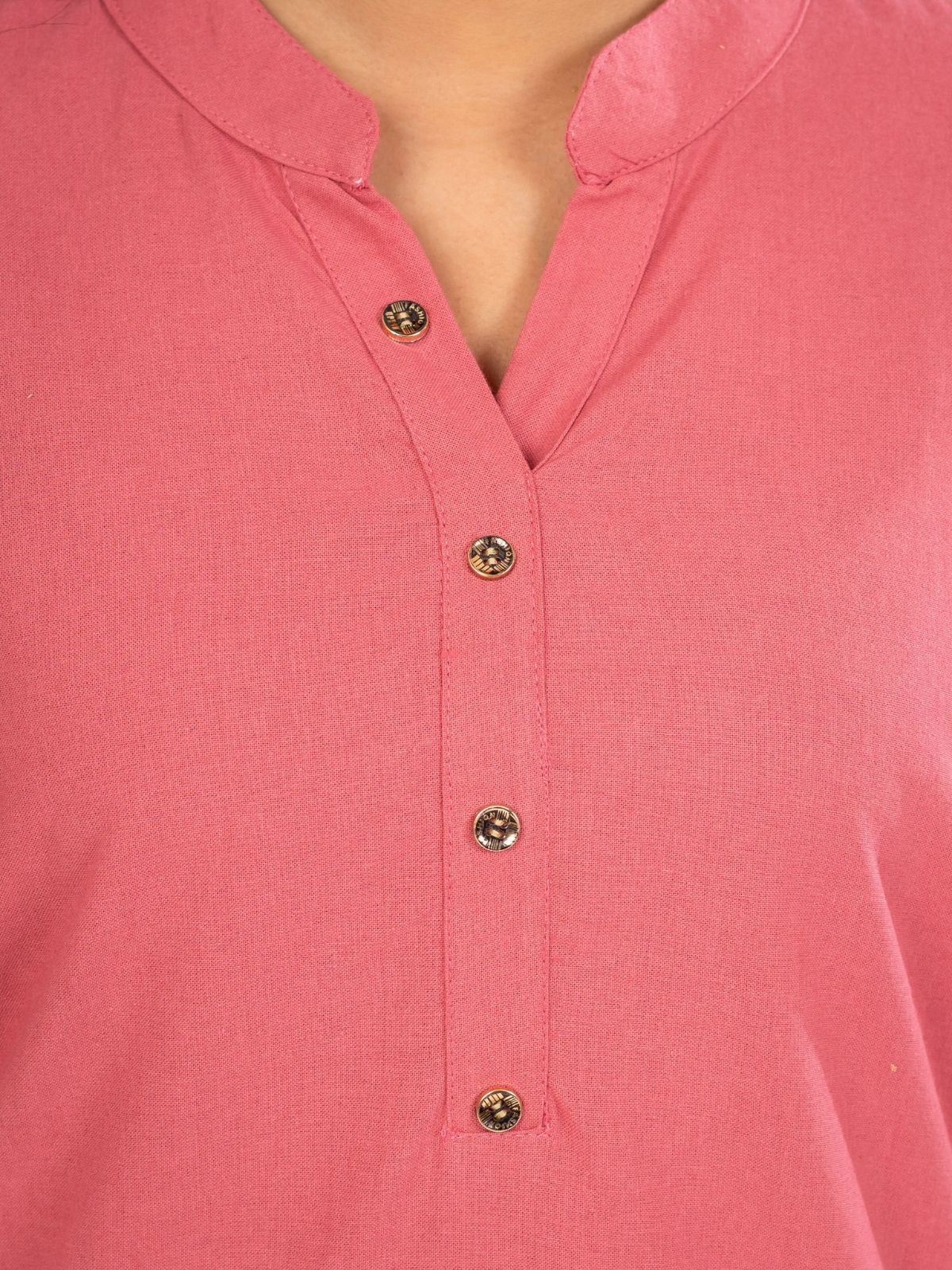 MauvePink & Yellow Cotton Comfort Tops Combo