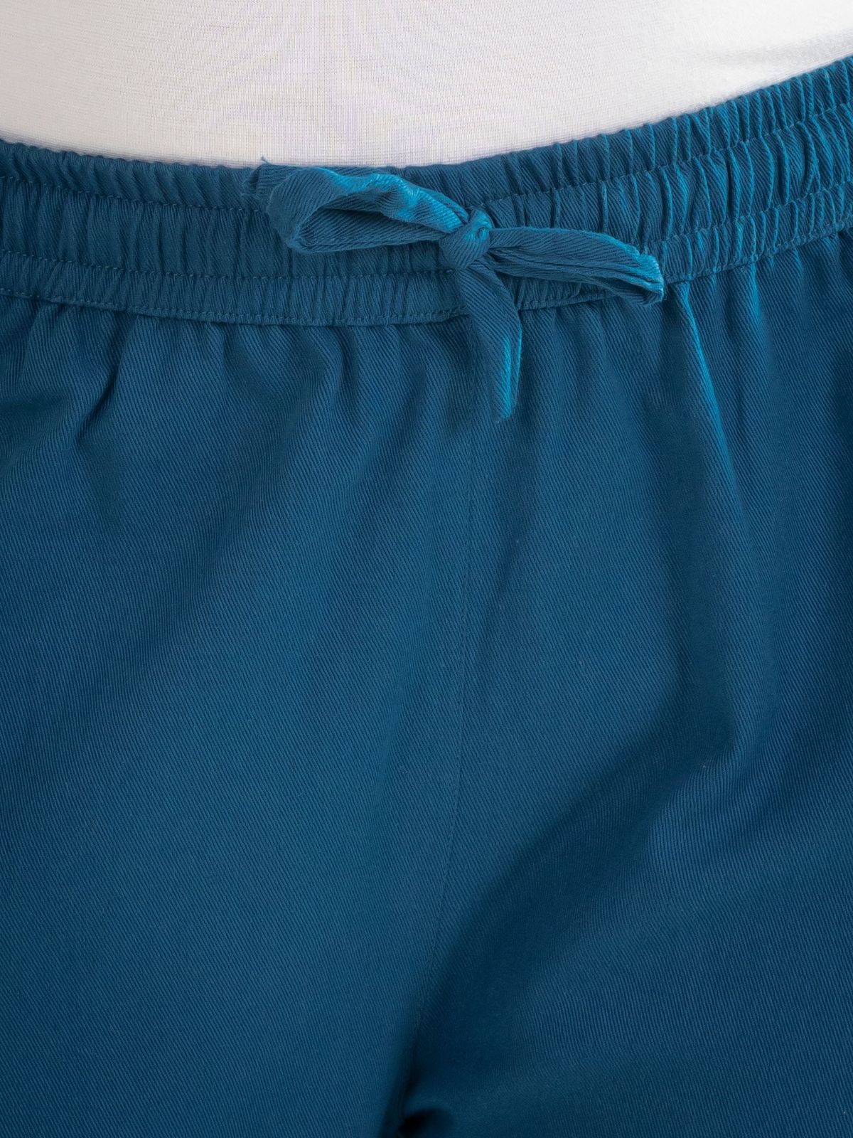 TealBlue Cotton Twill Pajama Pants